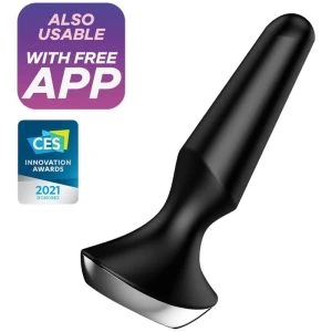 Satisfyer Connect Plug-ilicious 2 Anale Vibrator met App-bediening, zwart