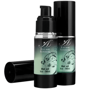 Extase Sensual Massageöl met Extra Fris IJs Effect Extase Sensual Massageöl met Extra Fris IJs Effect - Afbeelding 1