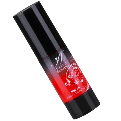 Extase Sensual verwarmende massageolie Aardbei 30 ml