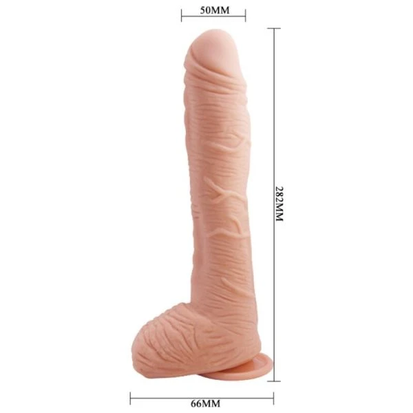 Baile Dildos Realistische Huiddildo Alex met Zuignap 27 cm