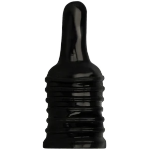 Ohmama Fetish getextureerde anale vingerhoed van siliconen, 6 cm
