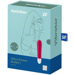 Satisfyer Vibrator Ultra Power Bullet 1 Mini-vibrator rood Satisfyer Vibrator Ultra Power Bullet 1 Mini-vibrator rood - Afbeelding 3