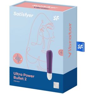 Satisfyer Vibrator Ultra Power Bullet 2 Mini-Vibrator Lila Satisfyer Vibrator Ultra Power Bullet 2 Mini-Vibrator Lila – Bild 3