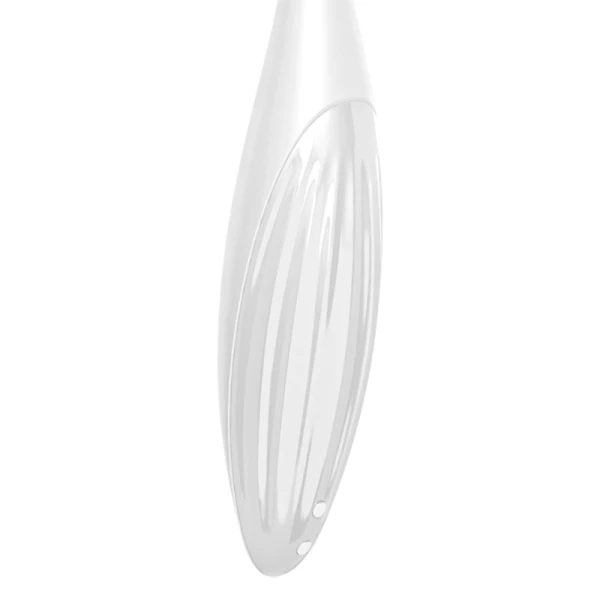 Satisfyer Connect Twirling Joy Clitorisvibrator met app-bediening, siliconen, wit