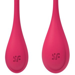Satisfyer Yoni Power 1 Trainingsset voor bekkenbodemspieren rood Satisfyer Yoni Power 1 Trainingsset voor bekkenbodemspieren rood - Afbeelding 2