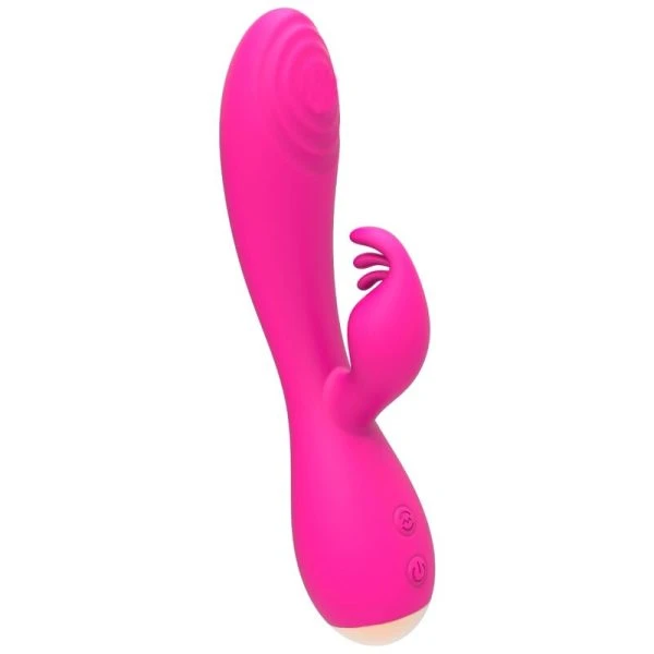 Nalone Magic Stick Rabbit Vibrator mit Klitorisreizer, Rosa