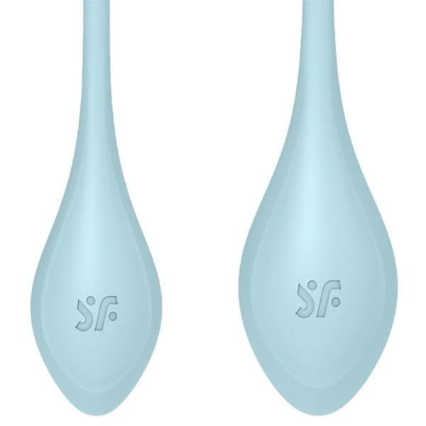 Satisfyer Yoni Power 2 Trainingsset voor Bekkenbodem Blauw