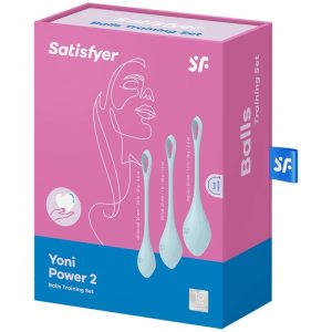 Satisfyer Yoni Power 2 Trainingsset voor Bekkenbodem Blauw Satisfyer Yoni Power 2 Trainingsset voor Bekkenbodem Blauw - Afbeelding 3