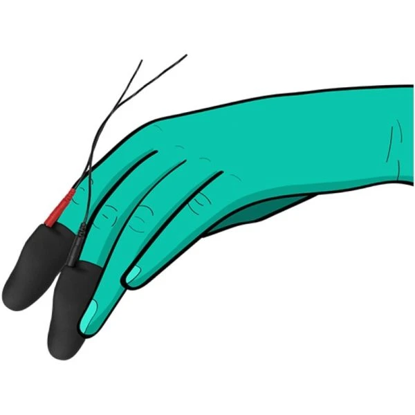 Electrastim Explorer Elektro-Vingerhoedjes voor Clitoris-Stimulatie Electrastim Explorer Elektro-Vingerhoedjes voor Clitoris-Stimulatie
