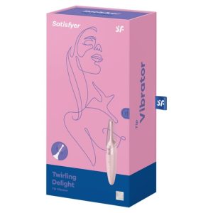 Satisfyer Twirling Delight Clitorisvibrator met roterende punt Roze Satisfyer Twirling Delight Clitorisvibrator met roterende punt Roze - Afbeelding 3