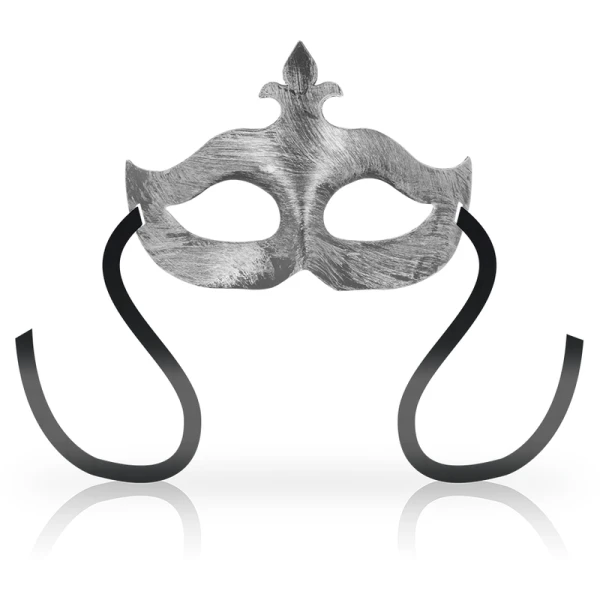 img_113944_9e8801c4fb93e7a44ad7944931e9bc45_1.png Ohmama Masks Fleur de Lis Maske Silber im venezianischen Stil