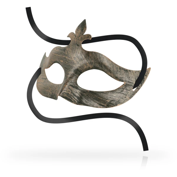 Ohmama Masks Fleur de Lis Kupfermaske venezianische Maske