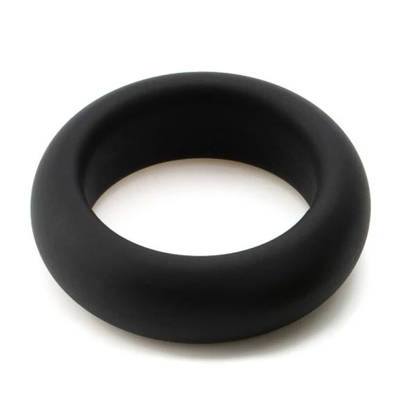 JE Joue Siliconen Cockring Maximum Stretch, zwart