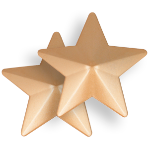 Coquette Accessories Ster-tepelbedekkingen Chic Desire, goud Coquette Accessories Ster-tepelbedekkingen Chic Desire, goud - Afbeelding 3