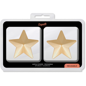 Coquette Accessories Ster-tepelbedekkingen Chic Desire, goud Coquette Accessories Ster-tepelbedekkingen Chic Desire, goud - Afbeelding 5