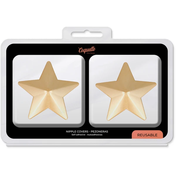 Coquette Accessories Ster-tepelbedekkingen Chic Desire, goud