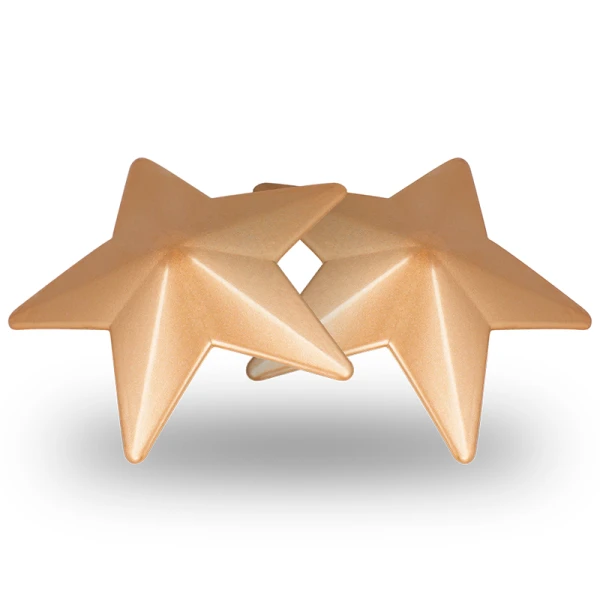 Coquette Accessories Ster-tepelbedekkingen Chic Desire, goud