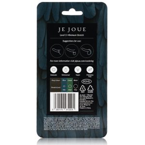 JE Joue Penisring van siliconen voor minimale afknelling, blauw JE Joue Penisring van siliconen voor minimale afknelling, blauw - Afbeelding 5