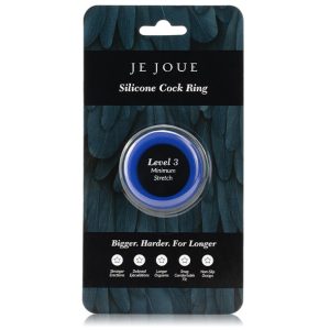 JE Joue Penisring van siliconen voor minimale afknelling, blauw JE Joue Penisring van siliconen voor minimale afknelling, blauw - Afbeelding 6