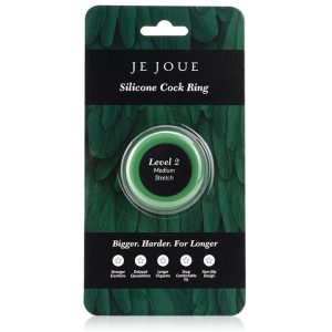 JE Joue siliconen penisring met gemiddelde choke-stand, groen JE Joue siliconen penisring met gemiddelde choke-stand, groen - Afbeelding 4
