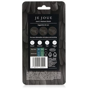 JE Joue Siliconen Cockring Maximum Stretch, zwart JE Joue Siliconen Cockring Maximum Stretch, zwart - Afbeelding 5