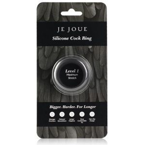 JE Joue Siliconen Cockring Maximum Stretch, zwart JE Joue Siliconen Cockring Maximum Stretch, zwart - Afbeelding 6
