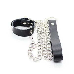 Ohmama Penis-Halskette und Lederarmband mit Metallkette Ohmama Penis-Halskette und Lederarmband mit Metallkette – Bild 4