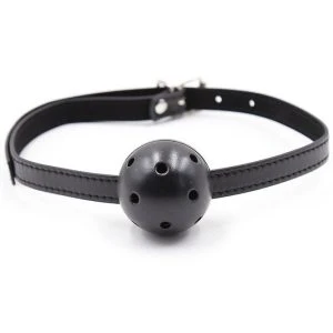 Ohmama Fetish Ballknebel mit Belüftungsöffnungen