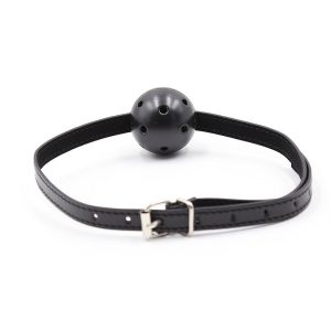 Ohmama Fetish Bal Knebel met ventilatieopeningen Ohmama Fetish Bal Knebel met ventilatieopeningen - Afbeelding 2