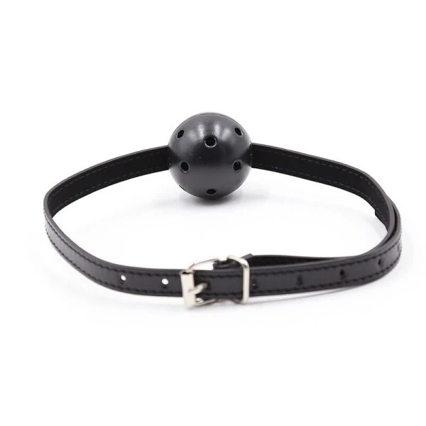 Ohmama Fetish Bal Knebel met ventilatieopeningen