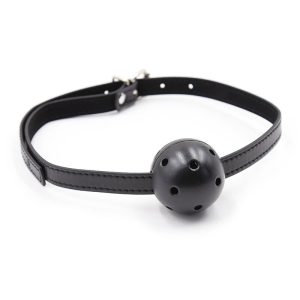 Ohmama Fetish Bal Knebel met ventilatieopeningen Ohmama Fetish Bal Knebel met ventilatieopeningen - Afbeelding 4