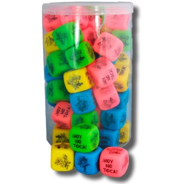 Diablo Picante dobbelspel van houdingen, fluorescerend