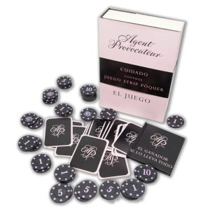 Diablo Picante Strip-Poker-Spel Agent Provocateur met Chips en Kaarten Diablo Picante Strip-Poker-Spel Agent Provocateur met Chips en Kaarten - Afbeelding 1