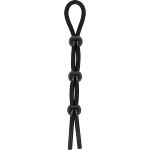 Ohmama Fetish Cord- Teelbal- en Penisring van siliconen Ohmama Fetish Cord- Teelbal- en Penisring van siliconen - Afbeelding 2