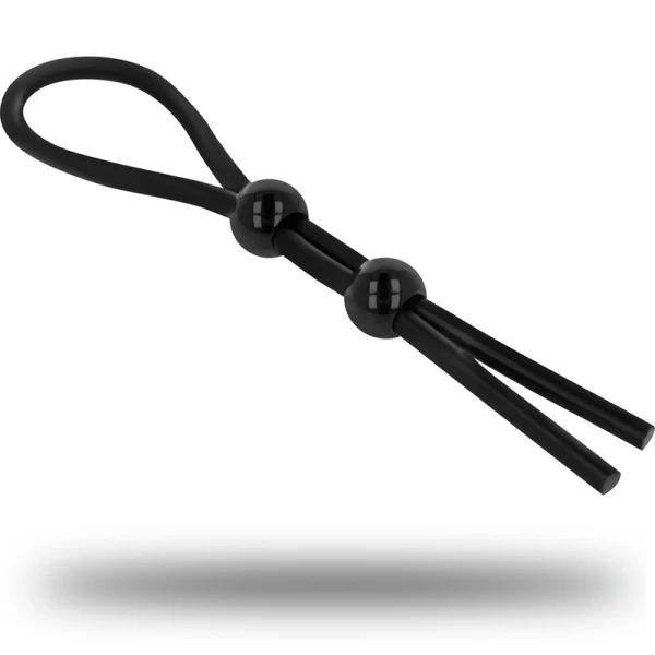 Ohmama Fetish Cord-bal- en penisring van siliconen