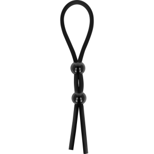 Ohmama Fetish Cord-bal- en penisring van siliconen Ohmama Fetish Cord-bal- en penisring van siliconen - Afbeelding 2
