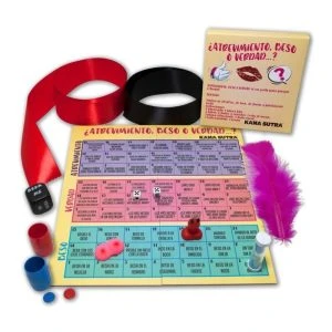 Diablo Picante Partyspel Wagen, Kus of Waarheid met Accessoires