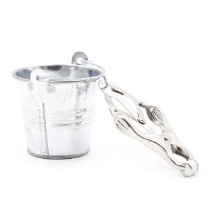 Ohmama Fetisch Nippelklemmen mit Eimer, nickelfrei Ohmama Fetisch Nippelklemmen mit Eimer, nickelfrei – Bild 8