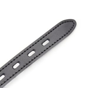 Ohmama siliconen balgag met leren riem en hangslot Ohmama siliconen balgag met leren riem en hangslot - Afbeelding 7