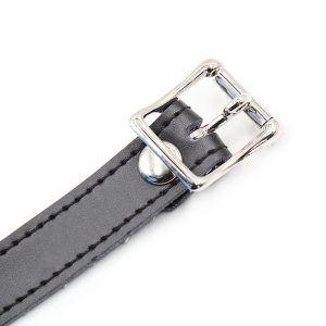 Ohmama siliconen balgag met leren riem en hangslot Ohmama siliconen balgag met leren riem en hangslot - Afbeelding 8