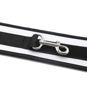 Ohmama Fetish Handgelenkmanschetten aus Neopren und Metall, grau Ohmama Fetish Handgelenkmanschetten aus Neopren und Metall, grau – Bild 2