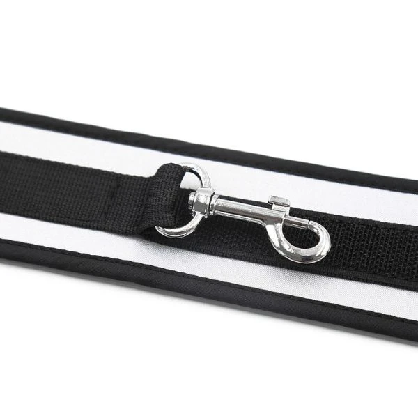 Ohmama Fetish Handgelenkmanschetten aus Neopren und Metall, grau