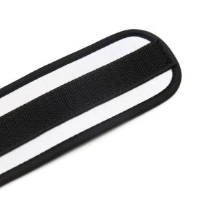 Ohmama Fetish Handgelenkmanschetten aus Neopren und Metall, grau Ohmama Fetish Handgelenkmanschetten aus Neopren und Metall, grau – Bild 4