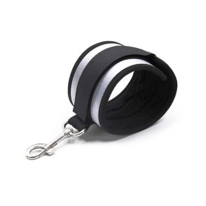 Ohmama Fetish Handgelenkmanschetten aus Neopren und Metall, grau Ohmama Fetish Handgelenkmanschetten aus Neopren und Metall, grau – Bild 7