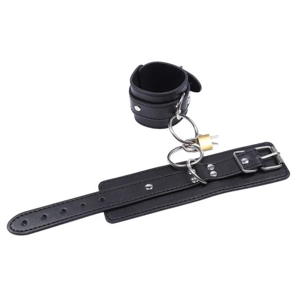 Ohmama O-ring-verschlossene Handgelenk Fesseln für Bondage