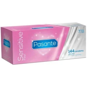 Pasante Sensitive Ultrafine Condooms 144 stuks, 52 mm nominale breedte