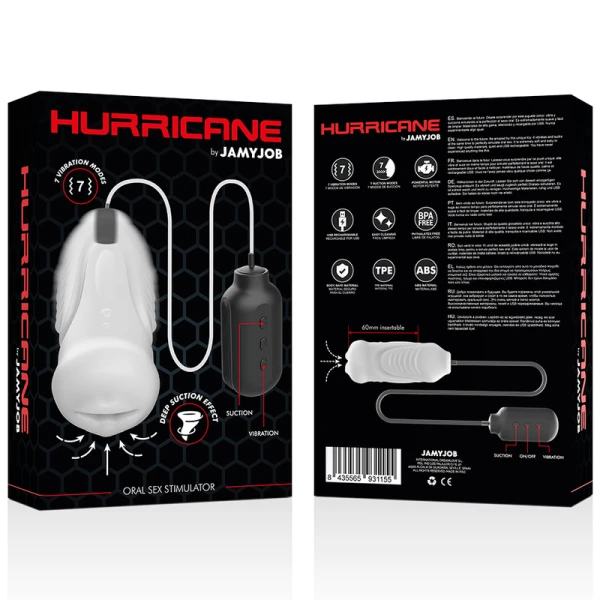 Jamyjob Hurricane Oral Sex Suction Masturbator
