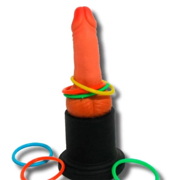 Diablo Picante Penis-Trofeeënsringspel met Bondage-accessoires
