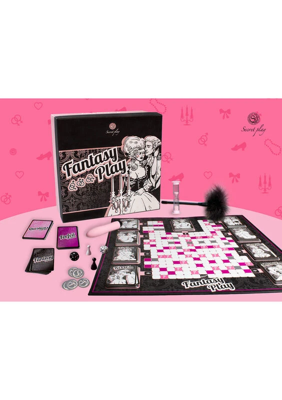 Secretplay 100% Games Fantasy-Brettspiel für Paare (mehrsprachig)