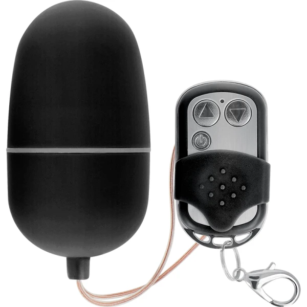Online trillend ei met afstandsbediening, 10 standen, 6 cm, Zwart Online trillend ei met afstandsbediening, 10 standen, 6 cm, Zwart